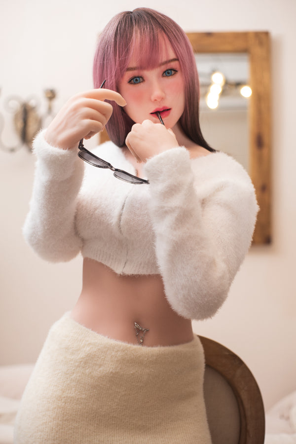 Pro Movable Silicone Head Sex Doll Irene measures 157cm.