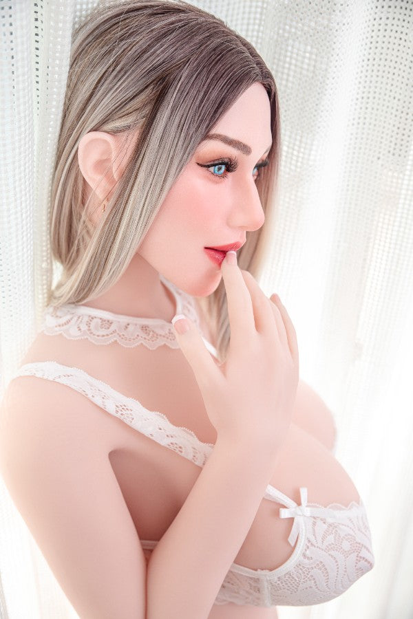 Pro Mature 159cm Silicone Doll Ava with Movable Jaw – Realistic Silicone Head