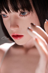 Ultra Asian Movable Jaw Full Silicone Sex Doll Gimogi 157cm.