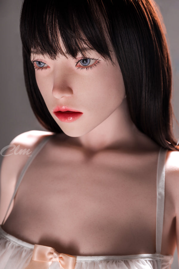 Ultra Asian Movable Jaw Full Silicone Sex Doll Gimogi 157cm.