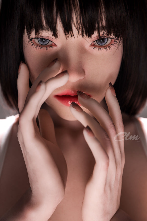 Ultra Asian Movable Jaw Full Silicone Sex Doll Gimogi 157cm.