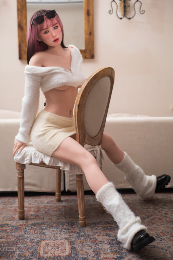 Pro Movable Silicone Head Sex Doll Irene measures 157cm.