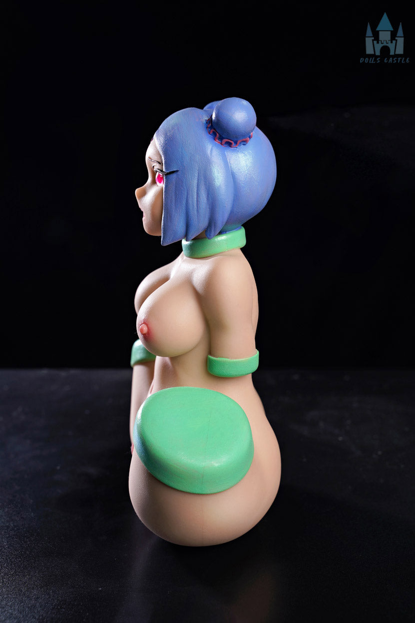 Damii 30CM #M16 Silicone Sex Doll, Movable Skeleton, 12cm Depth