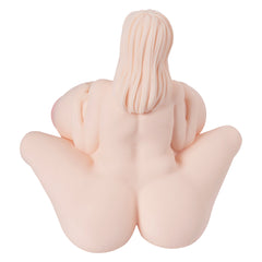 Close-up of Big Futa’s erect cock with balls