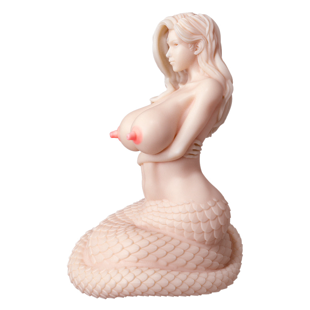 Side view of Big Joe hentai fantasy doll    
