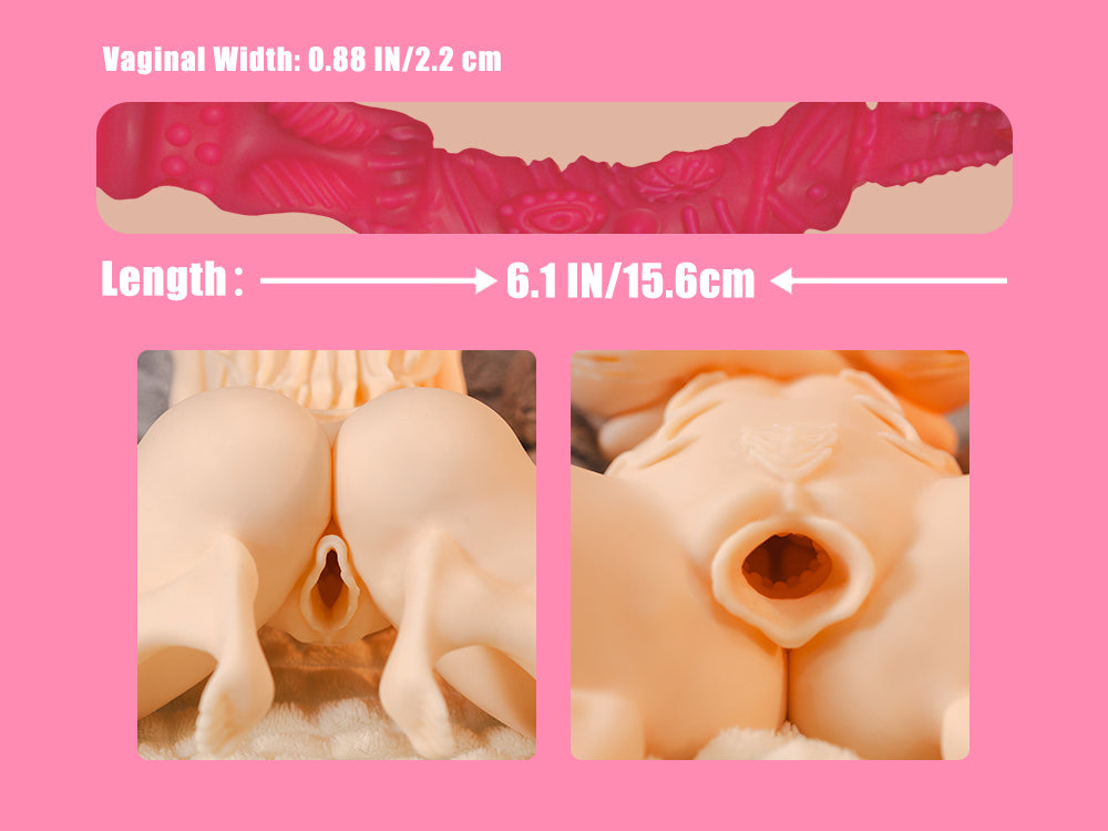 Tight pussy detail of Big Ling sex doll